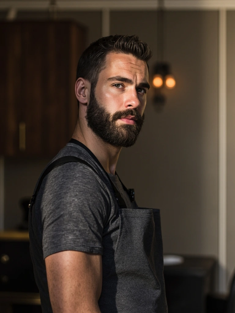 Lead barber at the men's grooming suite